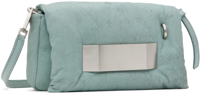 Taška cez rameno Rick Owens Rick Owens Porterville Pillow Griffin Bag Tyrkysová | RA02D0545 LBAPA, 1