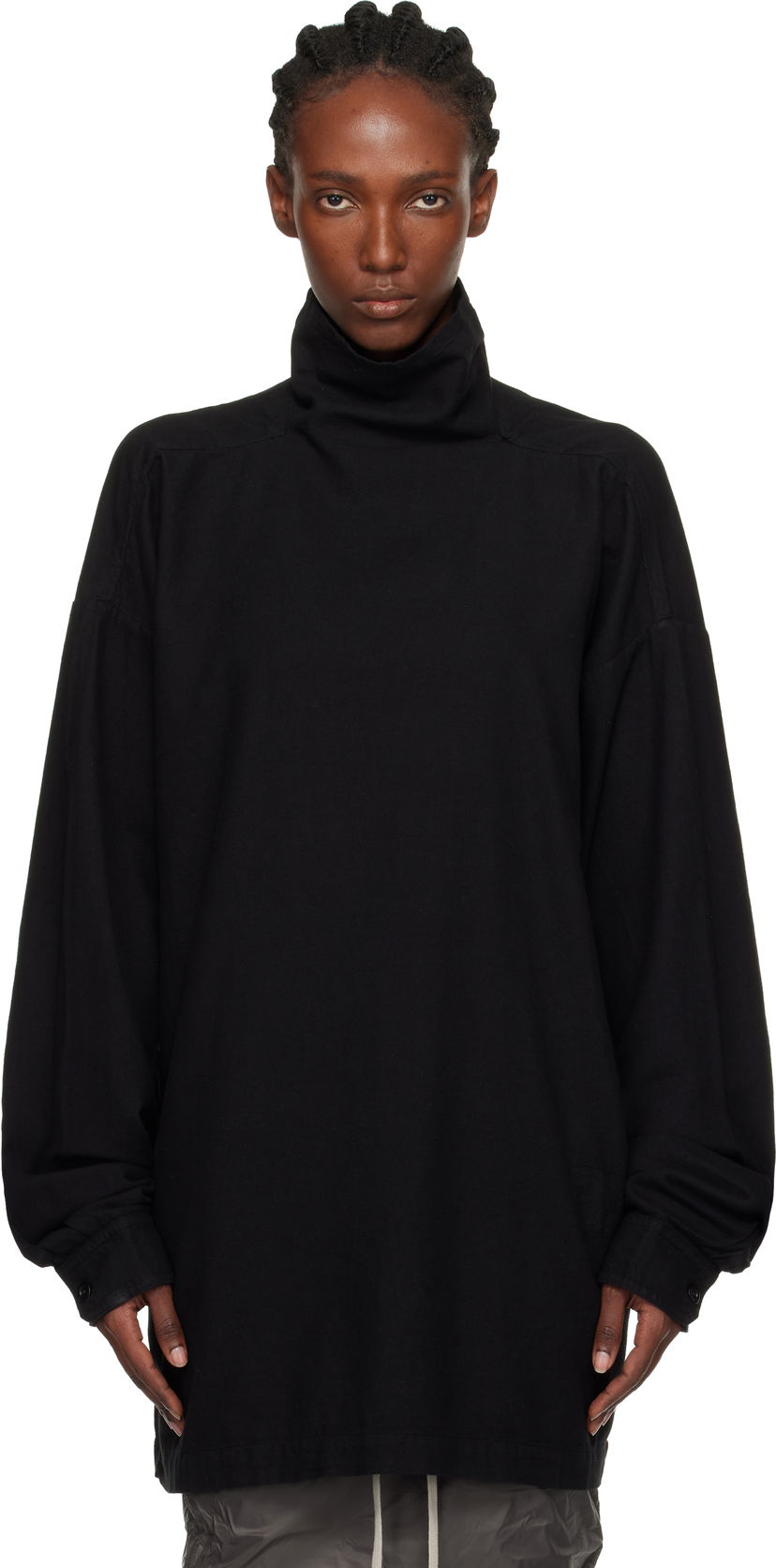 Sveter Rick Owens DRKSHDW Concordians Jumbo Turtleneck Čierna | DS02E7505 CFL