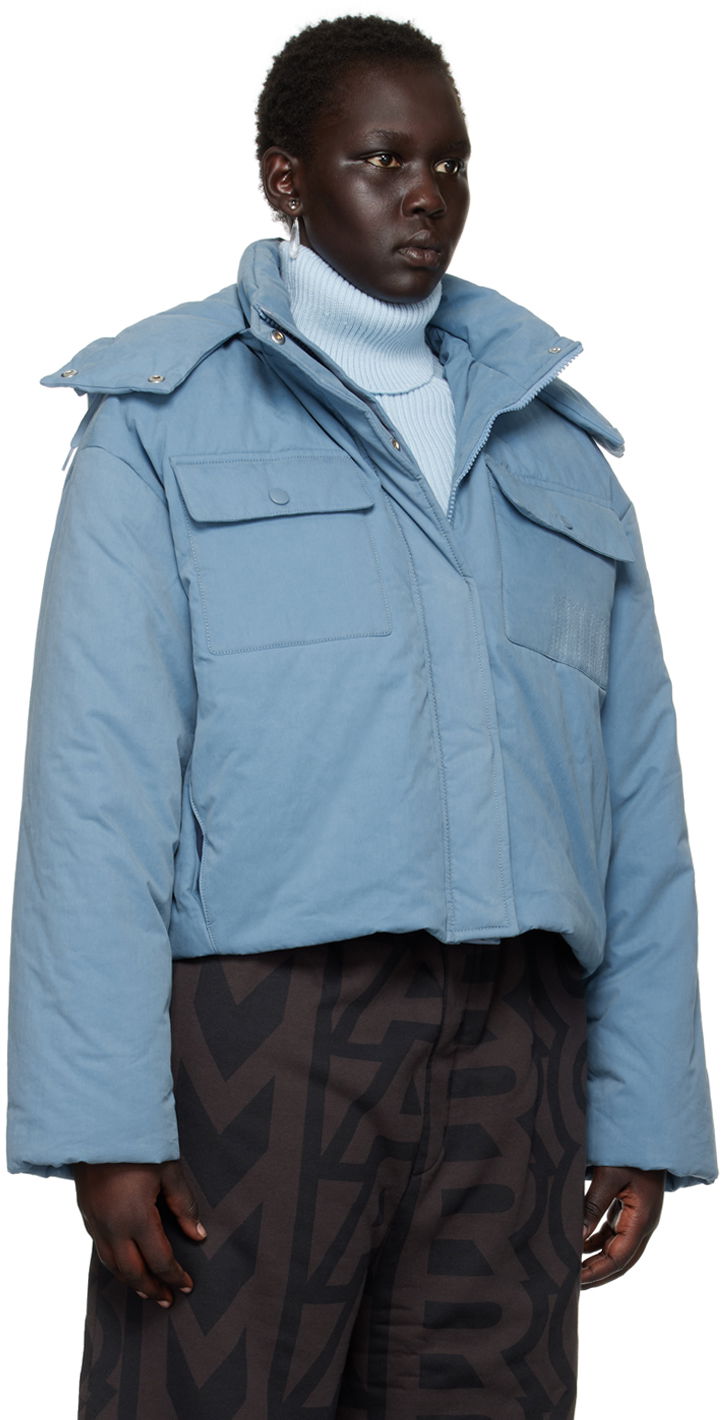 Prešívaná bunda Marc Jacobs Marc Jacobs Padded Cropped Jacket Modrá | V205C09RE22, 1