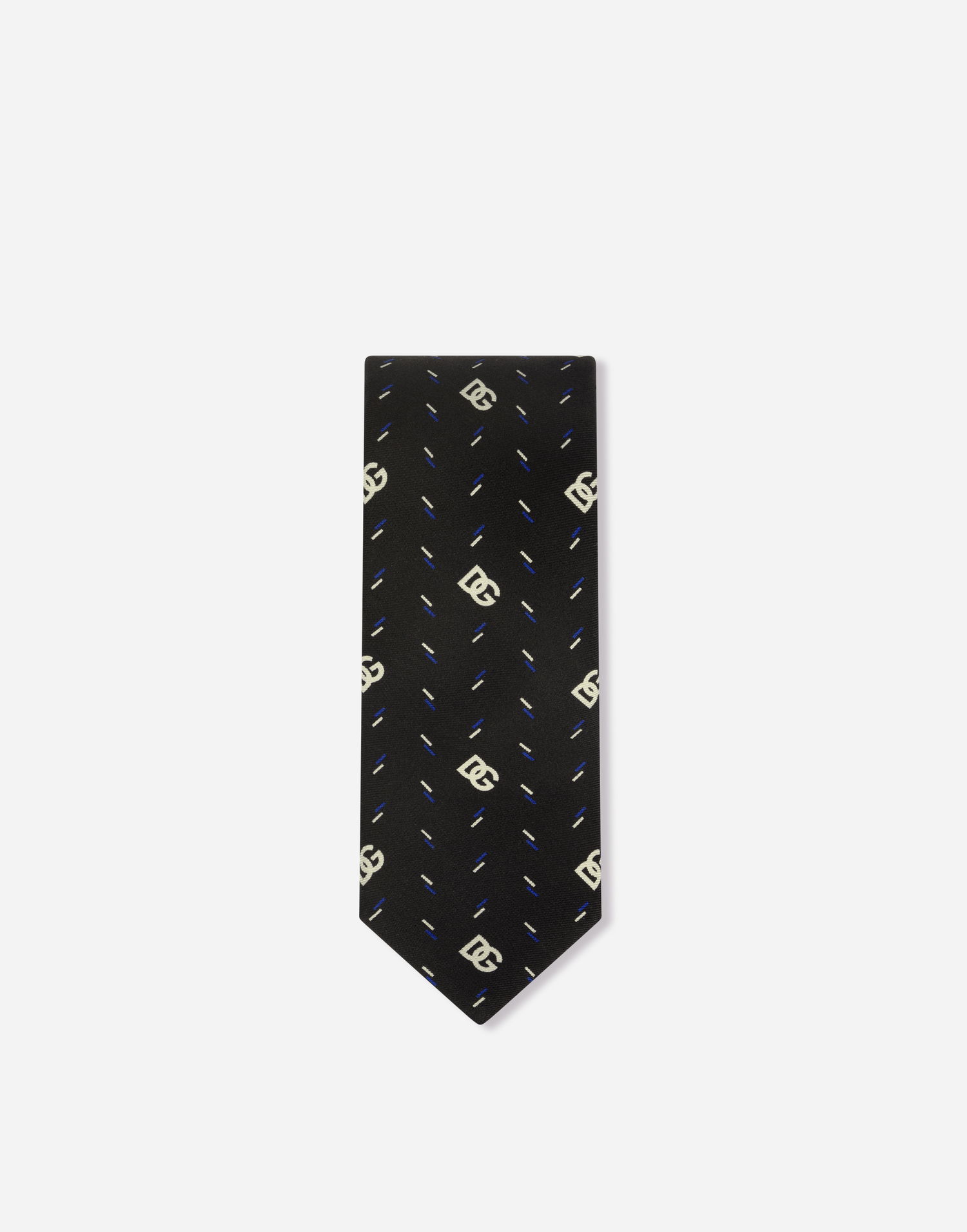 Doplnky Dolce & Gabbana Dolce & Gabbana Logo Pattern Tie Čierna | GT149EG0WPUX0800, 1
