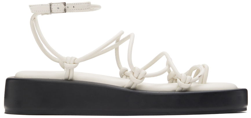 Tenisky a topánky BOSS Platform Sandals Biela | 50470903 10236283, 0