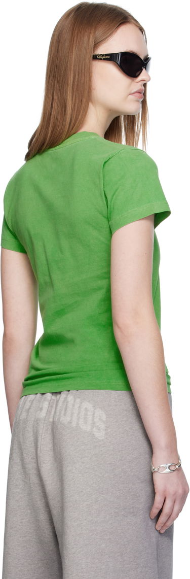 Tričko Martine Rose Martine Rose Shrunken T-Shirt Zelené | 629JE01400CW, 2