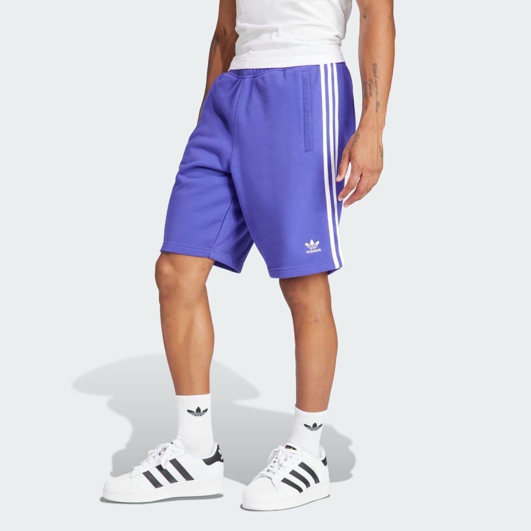 Šortky adidas Performance Adicolor 3-Stripes Shorts Fialová | IR8007, 0