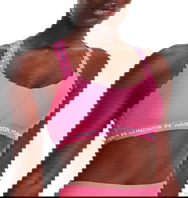 Podprsenka Under Armour Crossback Sports Bra Ružová | 1361033-640, 0