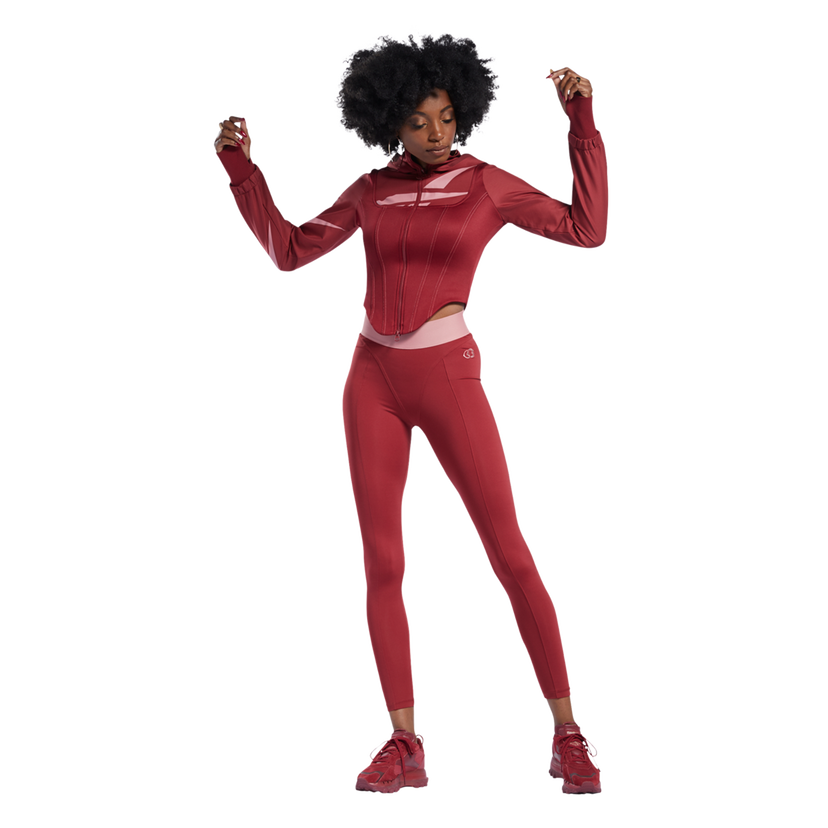 Súprava Reebok Reebok Cardi Tight Leggings Červená | HD4786