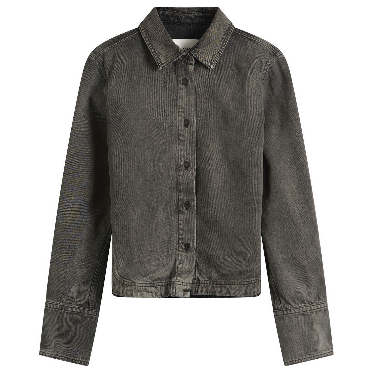 Košeľa CLOSED Curved Hem Denim Shirt Šedá | C94645-12C-4E-DGY, 1
