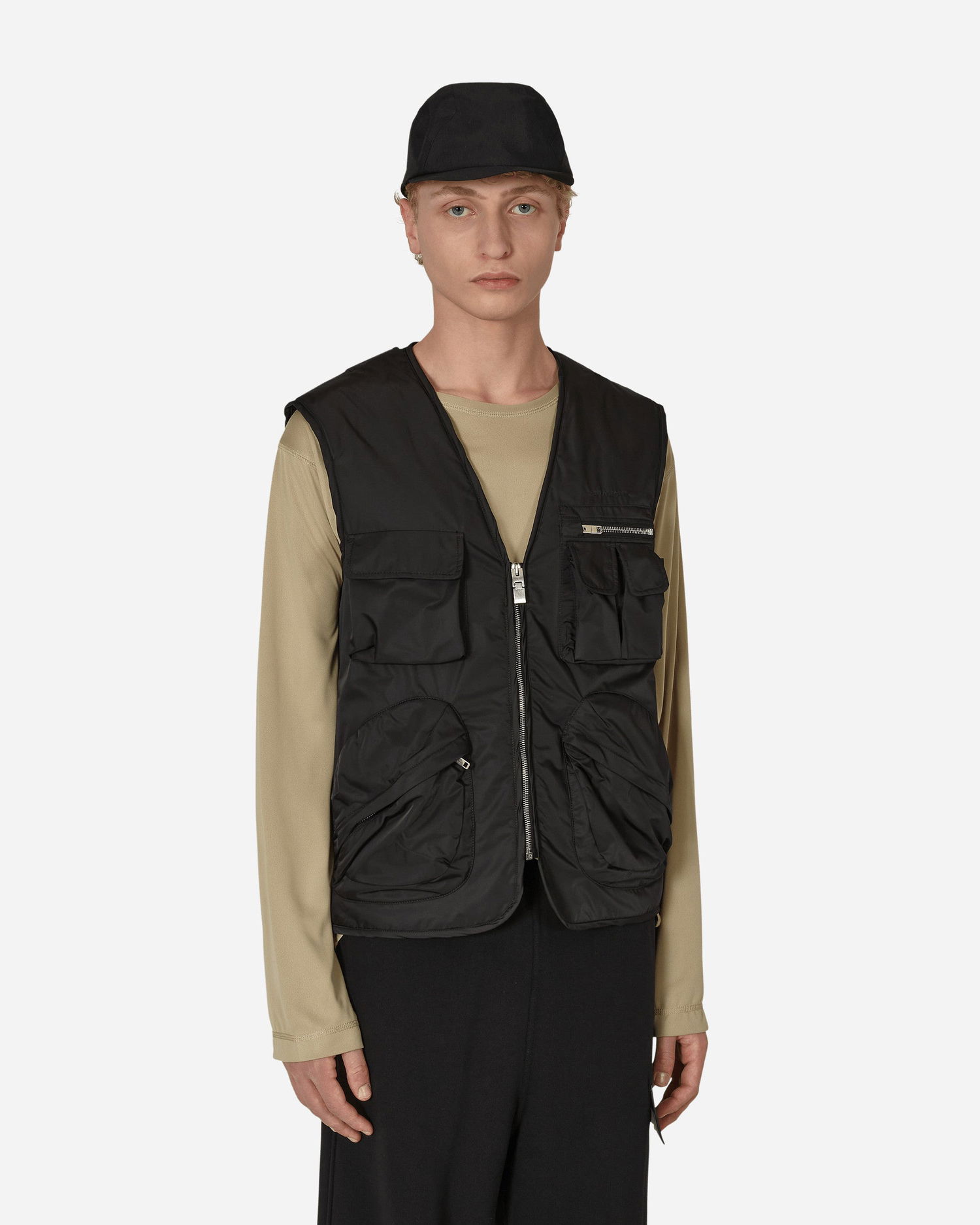 Vesta Givenchy Multipockets Nylon Vest Čierna | BM00Z613YT 001, 0