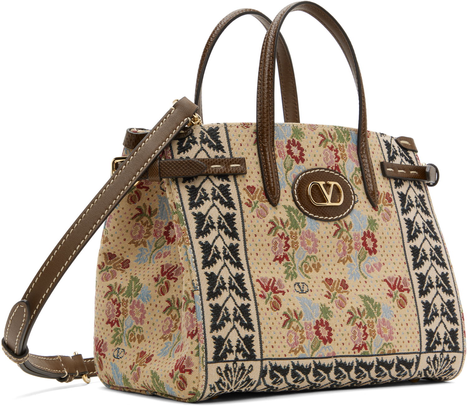 Kabelka Valentino Valentino Garavani Antibes Small Shopping Tote Béžová | 6W2B0R20KDG, 1