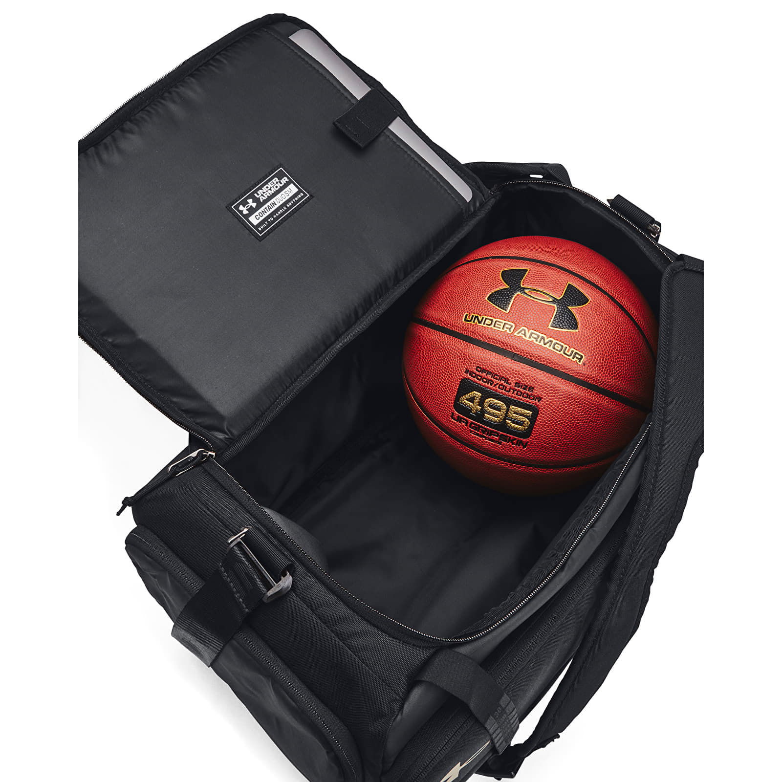 UA Contain Duo SM BP Duffle-BLK