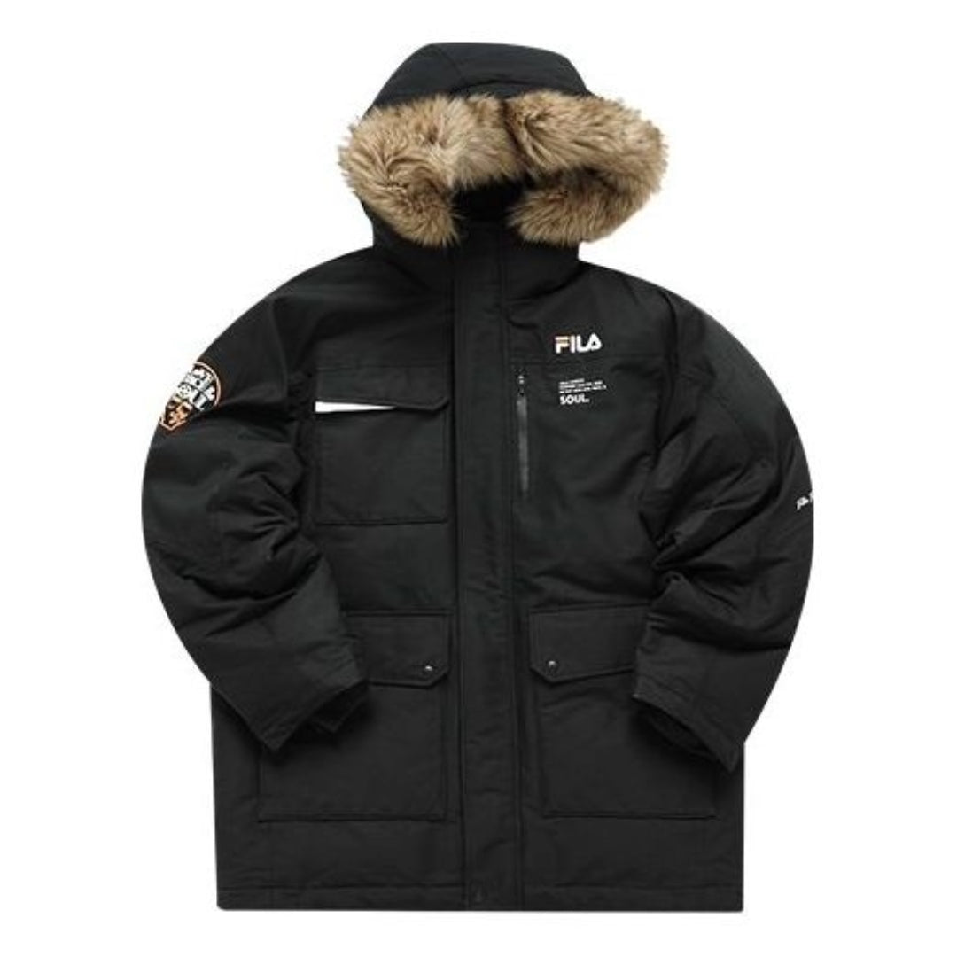 Parka FILA Fusion Multi Pocket Down Jacket Čierna | T11M145908F-BK, 0