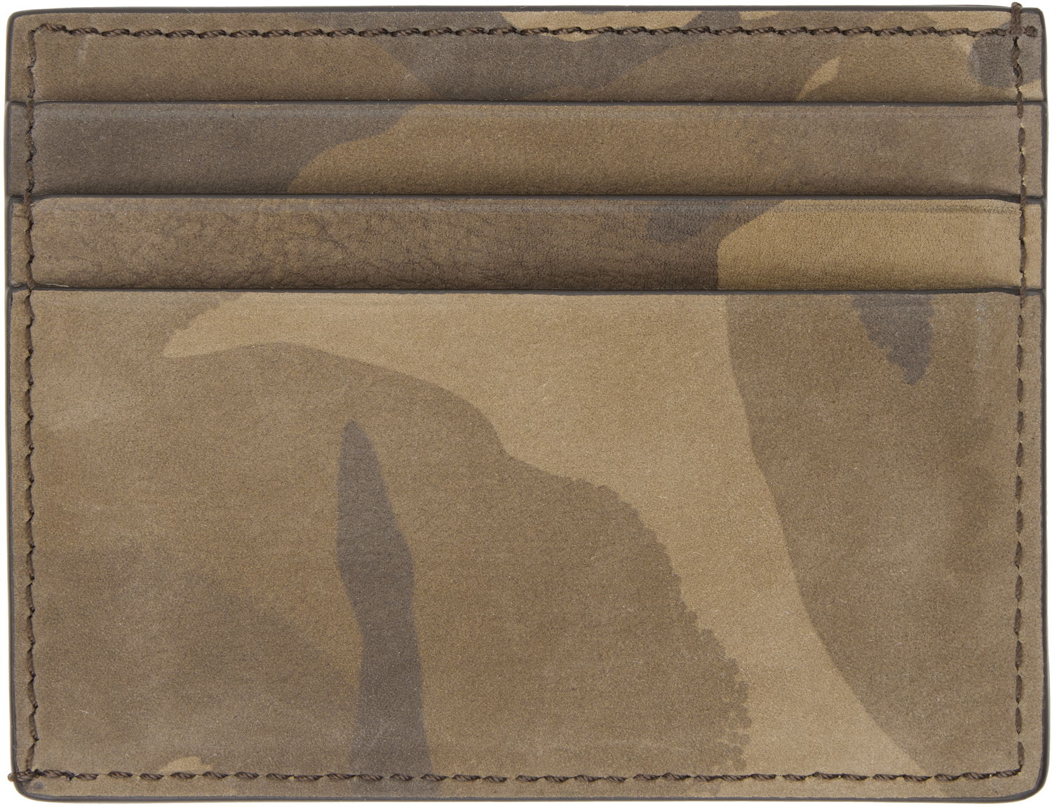 Peňaženka Tom Ford Tom Ford T Line Nubuck Camo Card Holder Hnedá | Y0233-ICL113G, 1