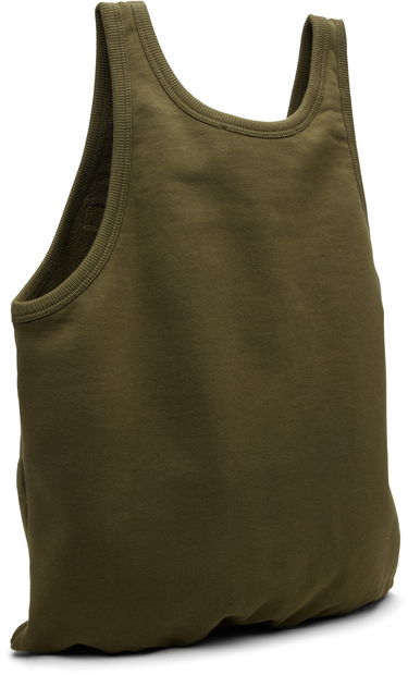 Tielko Marni Graphic Front Pocket Tank Tote Zelené | SHMQ0100A1 P8558, 2