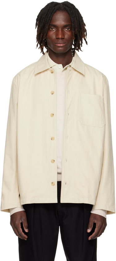 Bunda A.P.C. A.P.C. Jeffray Jacket Biela | COHHW-H02991, 0
