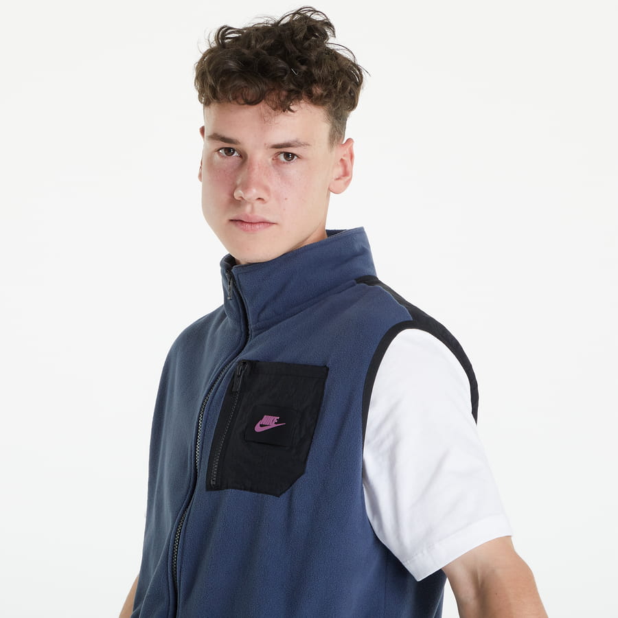 Vesta Nike Sportswear Therma-FIT Vest Navy | DQ5105-437, 1