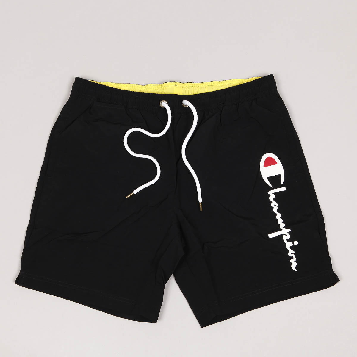 Plavky Champion Champion Script Logo Beachshorts Čierna | 213091 KK001, 1