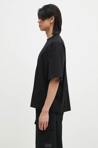 Tričko VETEMENTS Oval Logo Cropped Boxy T-Shirt Čierna | UA66TR600BB, 1