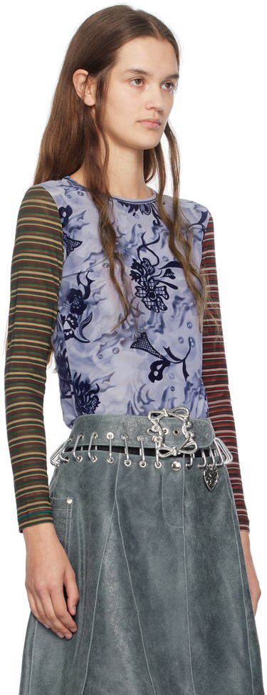 Košeľa Chopova Lowena Gail Long Sleeve T-Shirt Červená | 2252, 1
