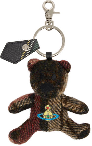 Kľúčenka Vivienne Westwood Vivienne Westwood Plaid Orb Teddy Bear Keychain Rôznofarebný | 82120005U-W018D-, 0