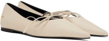 Tenisky a topánky Anine Bing Nikki Ballerina Flats with Tie Béžová | A-14-0201-150, 3