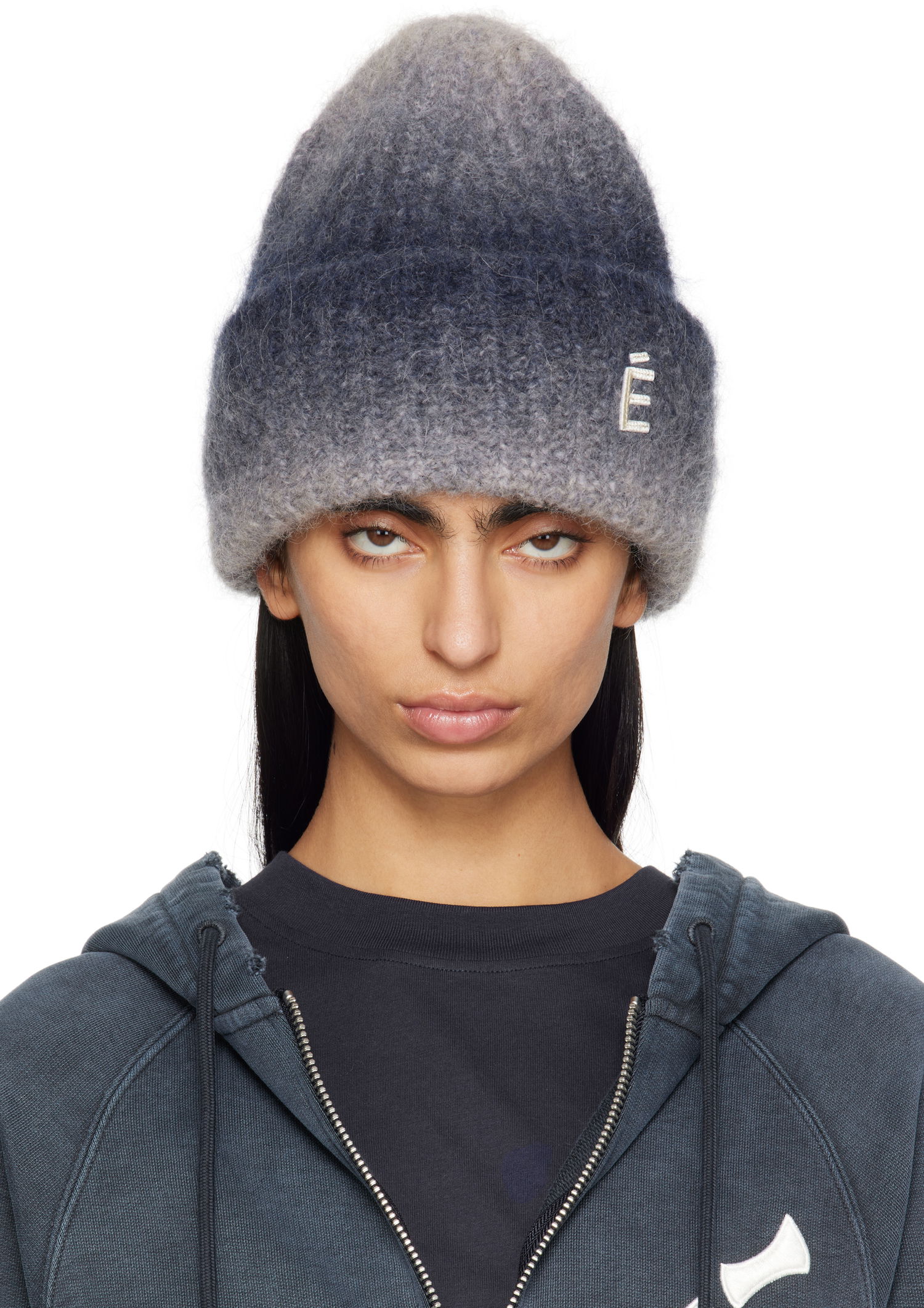 Kulicha Études Études Alpaca Beanie with Logo Šedá | H24MMACC697-44, 0