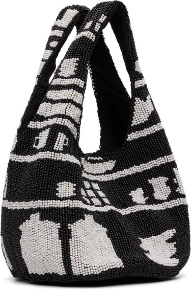 Tote bag JW Anderson JW Anderson Mini Beaded House Pattern Shopper Tote Rôznofarebný | HB0744-FA0470, 2