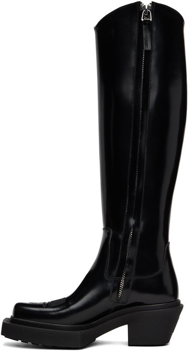 Starostlivosť o obuv VETEMENTS VTMNTS Neo Western Tall Boots Čierna | VL14BO100B, 2