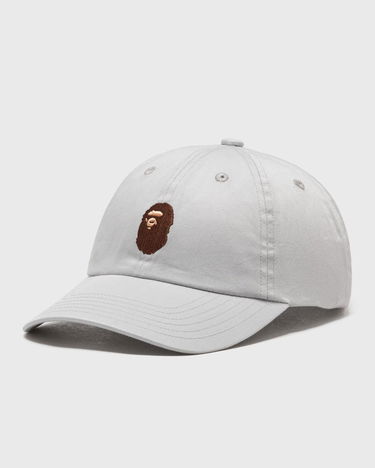 Šiltovka BAPE A Bathing Ape One Point Cap Šedá | 001CPL301001MGR, 1
