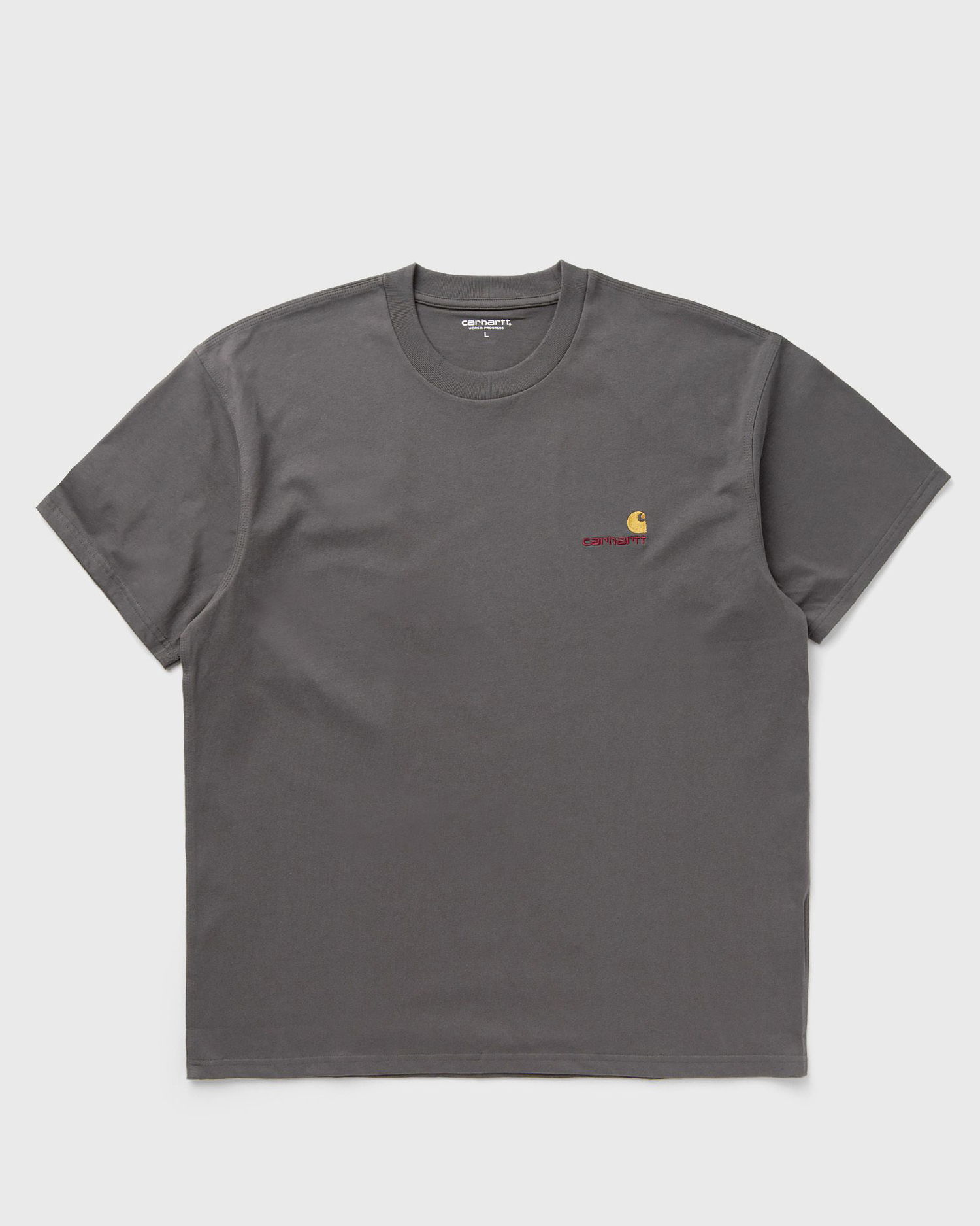 Tričko Carhartt WIP American Script T-Shirt Šedá | I029956-33C.XX, 0