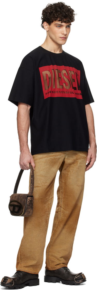 Tričko Diesel Black T-Boxt-S4 Graphic T-Shirt Čierna | A17099-0SHAY-9XX, 3