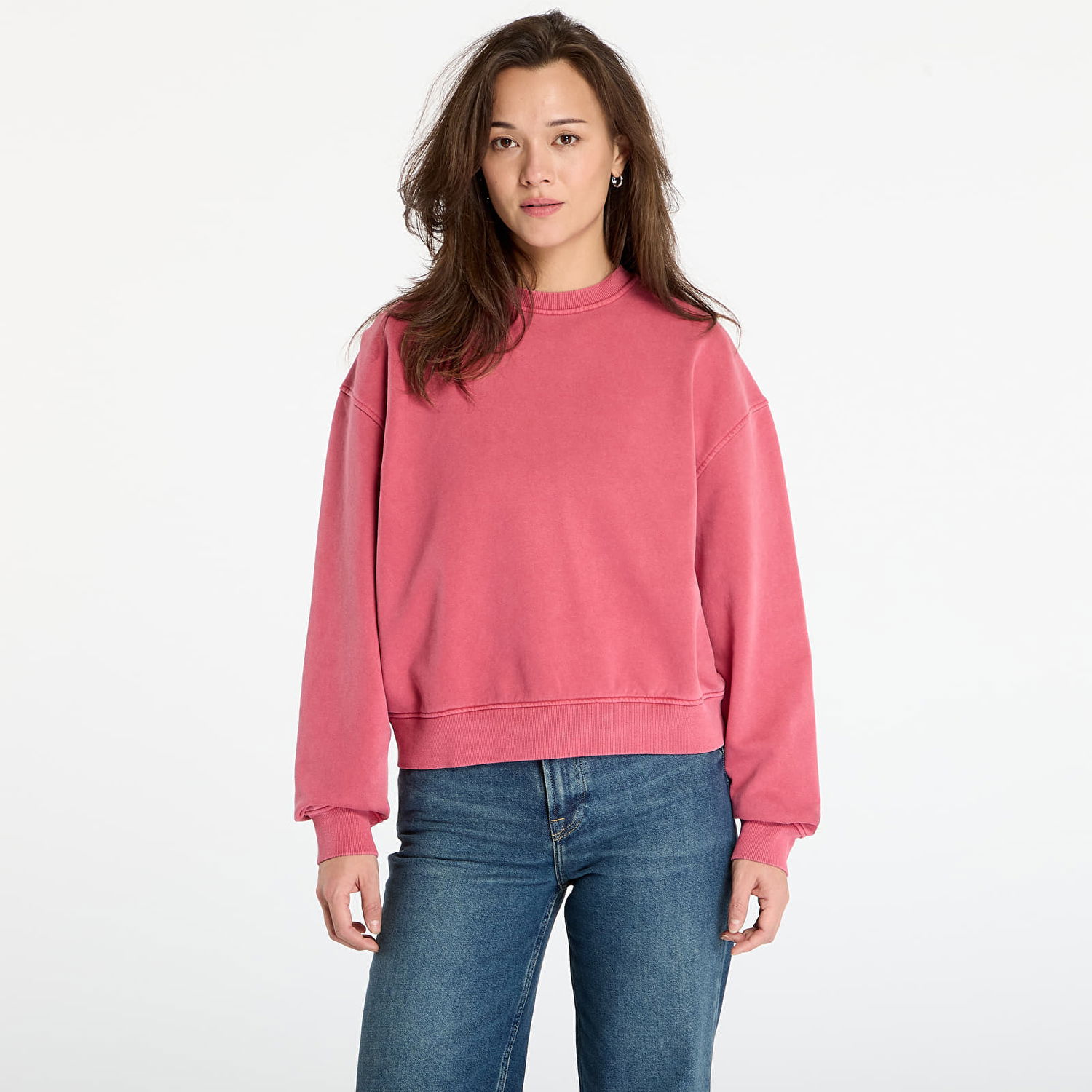 Mikina Samsoe Samsoe Savan Sweatshirt Ružová | F10000056_CLR002648, 0