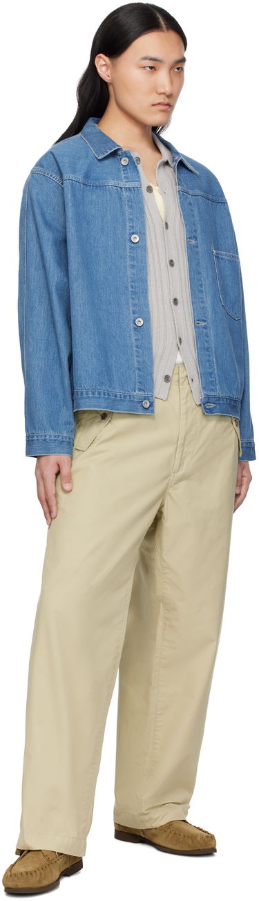 Bunda NANAMICA nanamica Short Denim Jacket Modrá | S25SA082U, 3