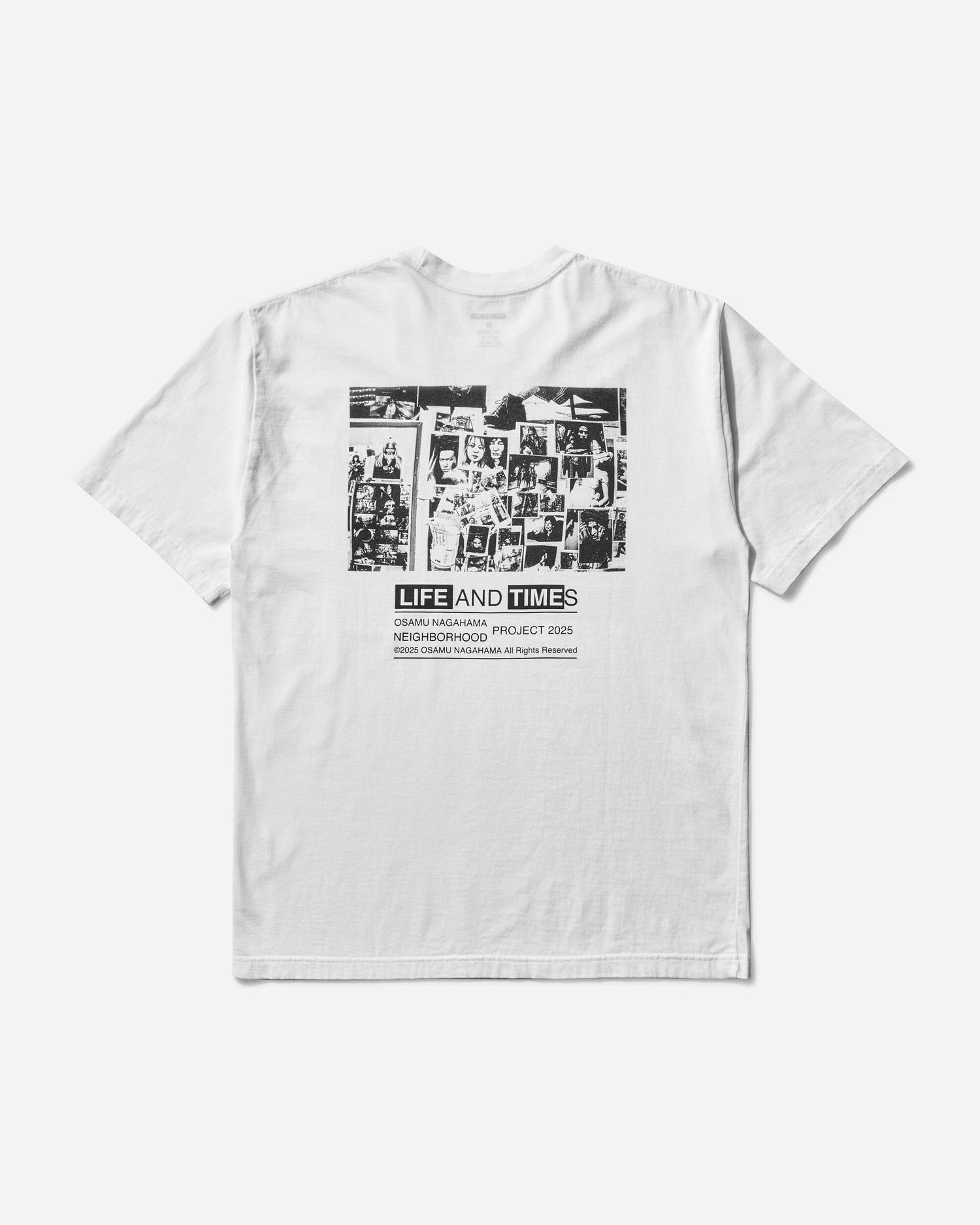 Tričko Neighborhood Osamu Nagahama SS-4 Graphic T-Shirt Biela | 251PCNON-ST04 WH, 0