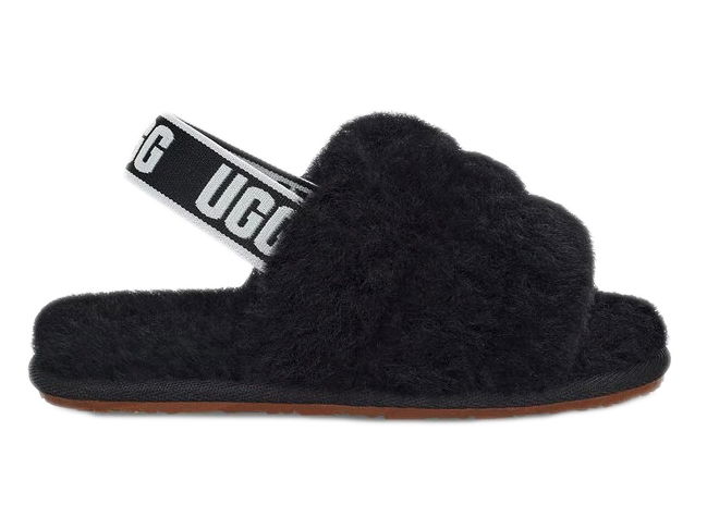 Tenisky a topánky UGG Fluff Yeah Slide Black Čierna | 1098579T-BLK, 0