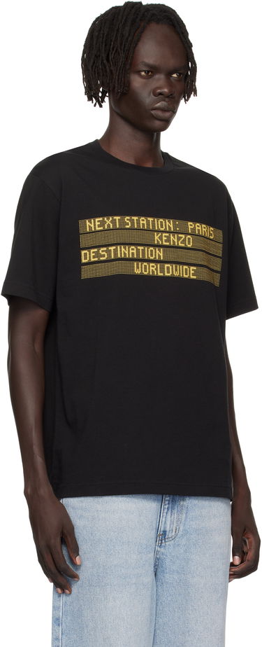 Tričko KENZO Kenzo Paris 'KENZO City' T-Shirt Čierna | FF65TS2574SG, 1