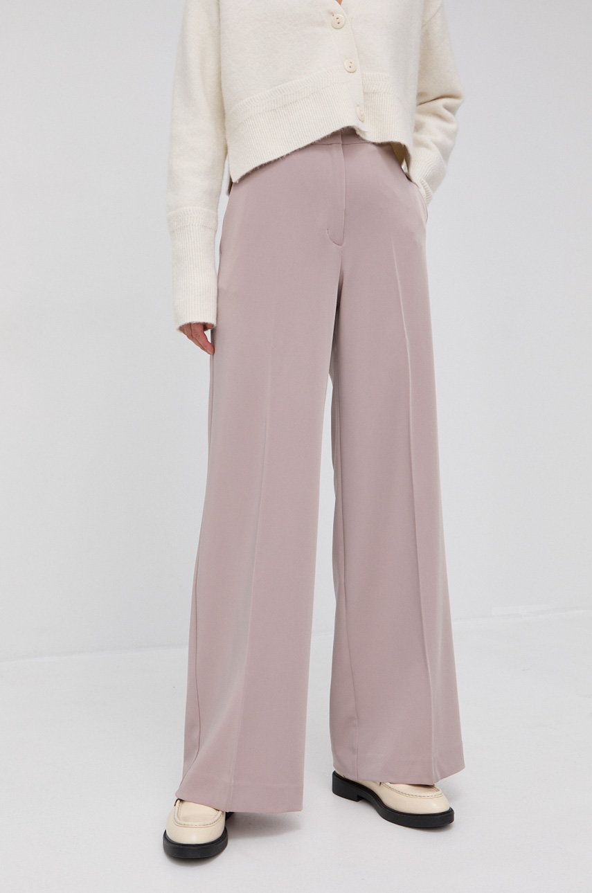 Nohavice Samsoe Samsoe Collot Trousers Ružová | F00004121, 0