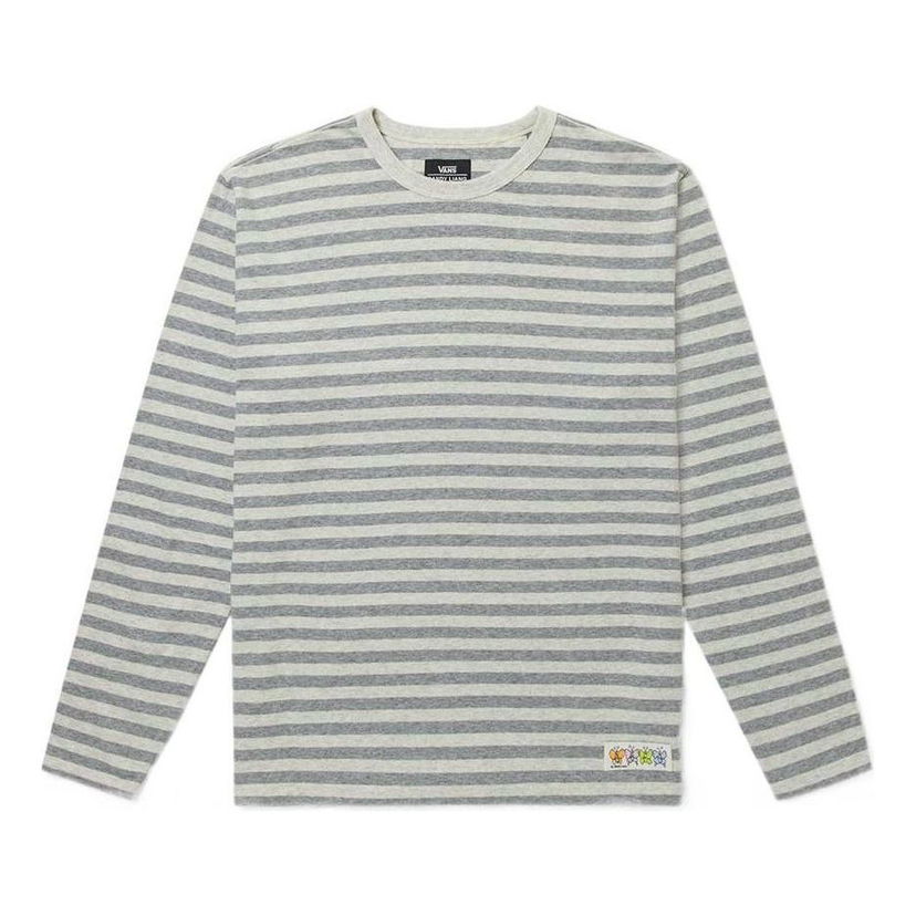 Tričko Vans Liang Striped Long Sleeve Shirt Šedá | VN0A7SDSYT4