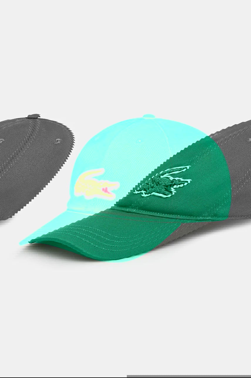 Šiltovka Lacoste Cap with Embroidered Logo Zelené | RK3186, 0