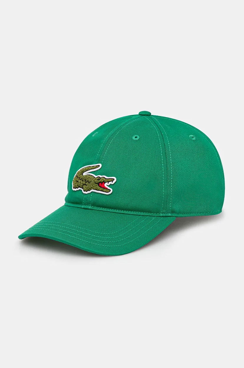 Šiltovka Lacoste Cap with Embroidered Logo Zelené | RK3186