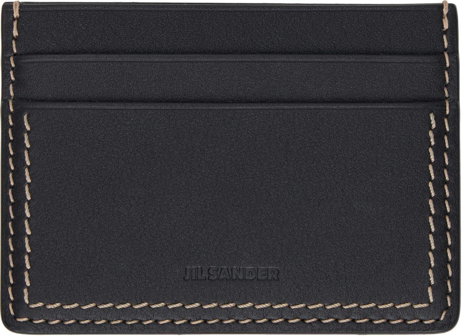Peňaženka Jil Sander Jil Sander Leather Card Holder Čierna | J25VL0009_P7314, 0