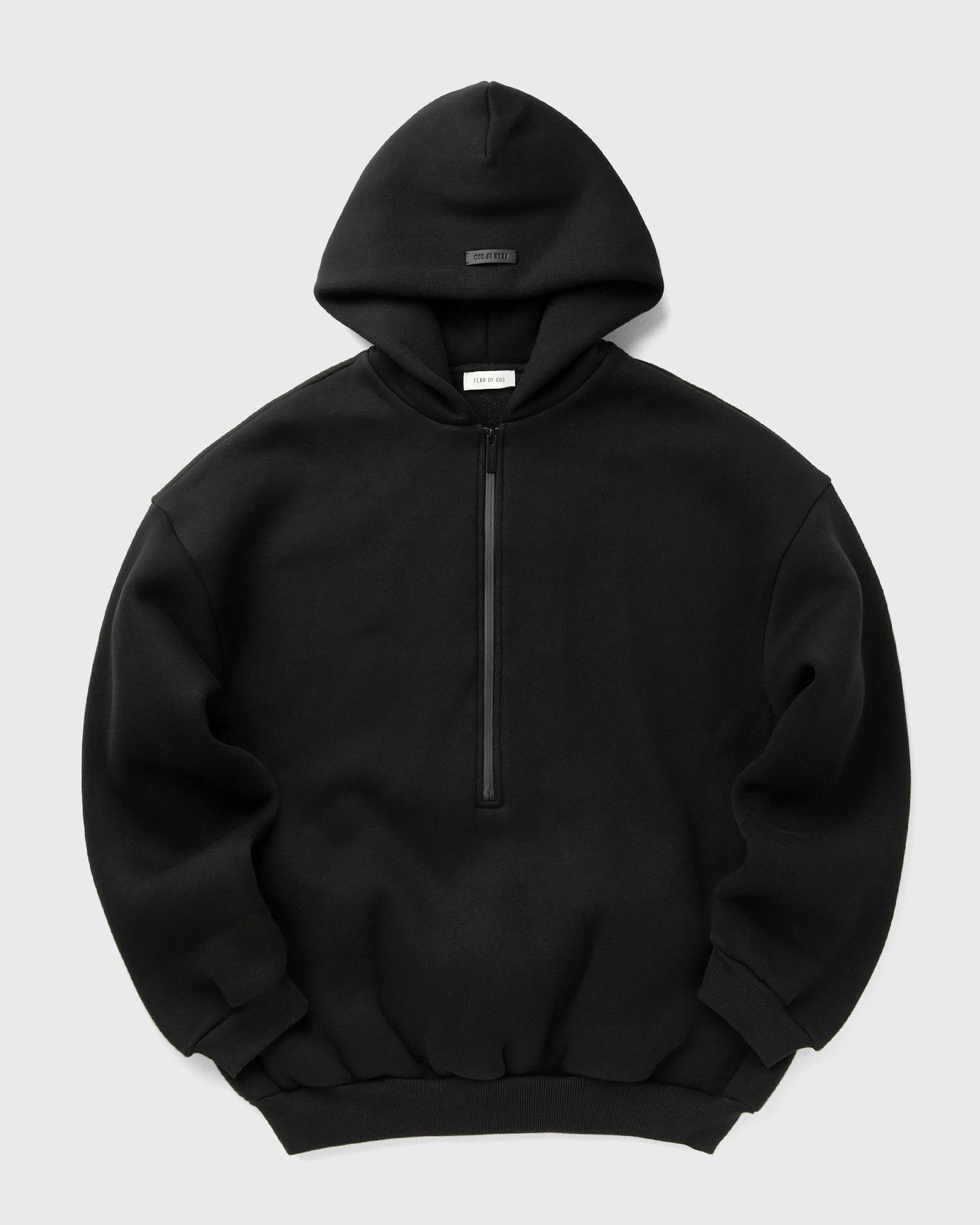 Mikina Fear of God Athletic Half-Zip Hoodie Čierna | FG25FW12-123FLC-001, 1