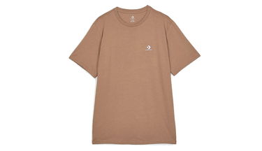 Tričko Converse Standard Fit Left Chest Star Chevron Embroidered T-Shirt Hnedá | 10023876-A46, 0