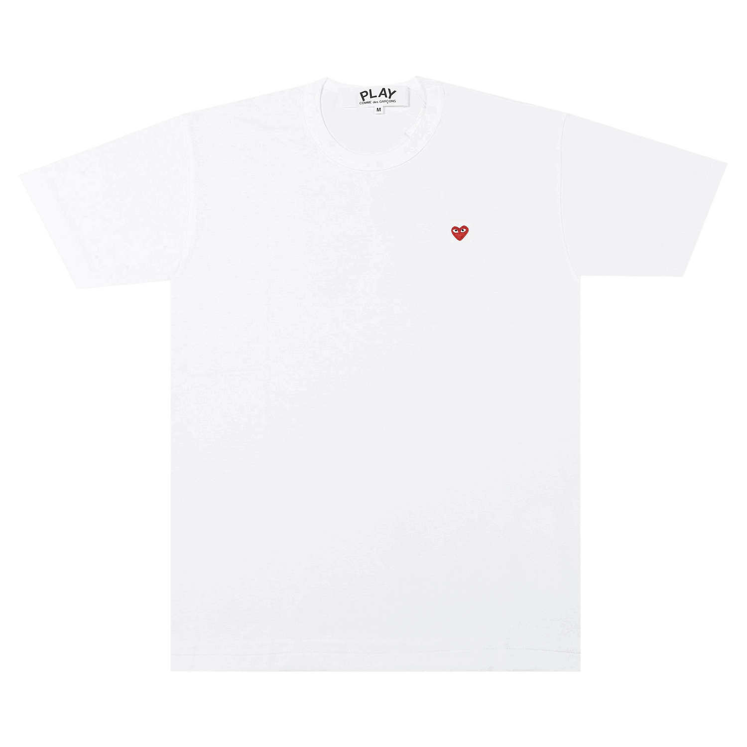 Tričko Comme des Garçons PLAY Small Heart T-Shirt Biela | AZ T304 051 2, 0