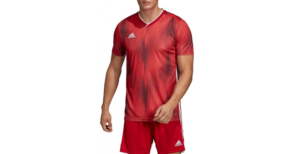 Dres adidas Originals Red Training Jersey Červená | dp3531, 1