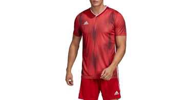 Dres adidas Originals Red Training Jersey Červená | dp3531, 1