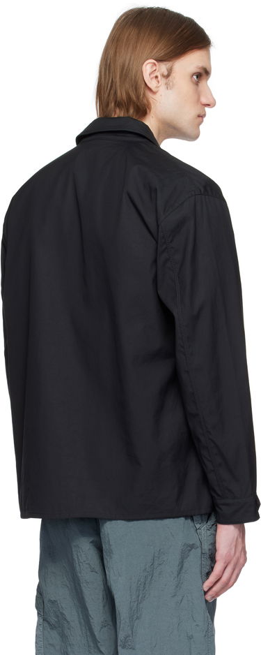 Vetrovka Stone Island Stone Island Supima Cotton Canvas Overshirt Čierna | K1S15 1200013 S0011, 2
