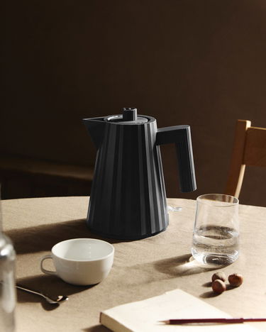 Home decor Alessi Plisse Electric Water Kettle Čierna | MDL06.1.B, 1
