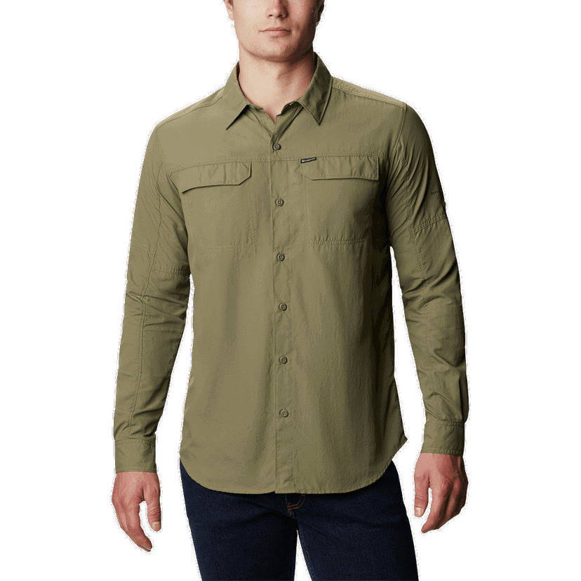 Košeľa Columbia Silver Ridge™2.0 Performance Long Sleeve Button-Up Shirt with Pockets Zelené | 1839311397