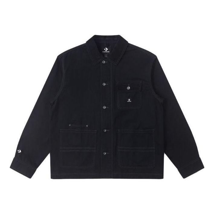 Bunda Converse Skate Chore Jacket Čierna | 10026550-A01