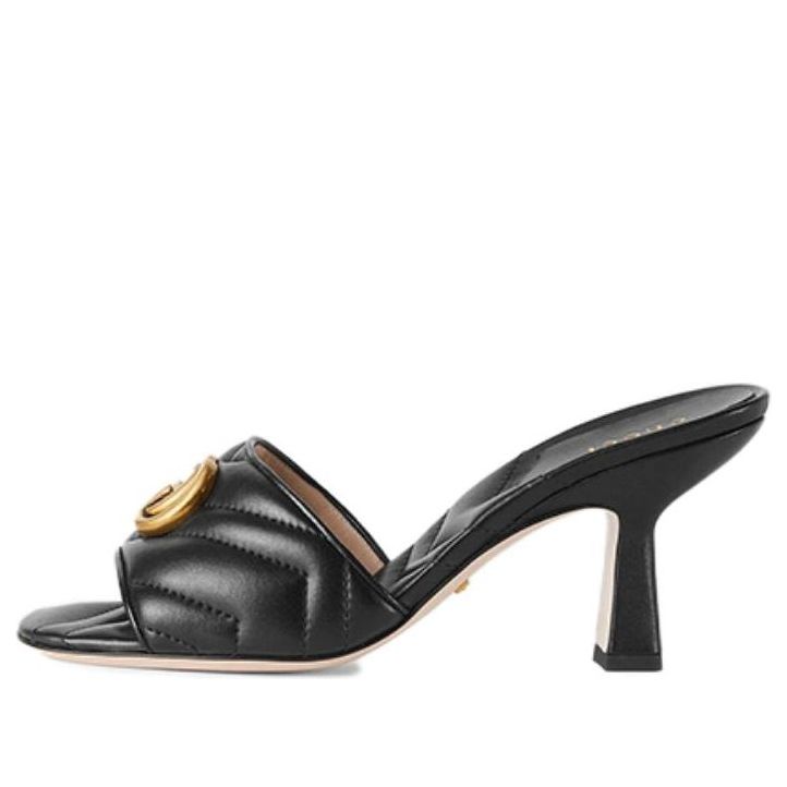Tenisky a topánky Gucci Marmont Double G Slide Sandals Čierna | 674839-BKO00-1000
