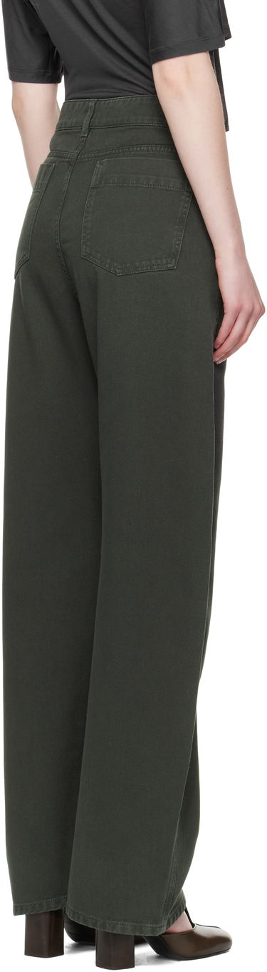 Džínsy LEMAIRE Lemaire High Waisted Curved Jeans Zelené | PA1052 LD1039, 2